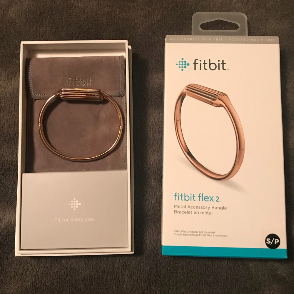 Rose Gold Fitbit Bangle for Flex 2